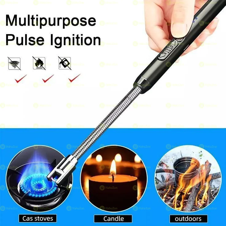 ቻርጀብል የጋዝ ምድጃ እና ሻማ ማቀጣጠያ