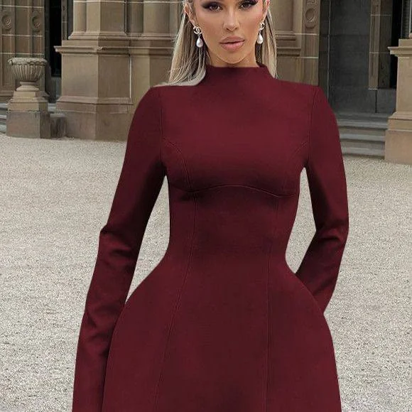 Women Backless Mini Dress