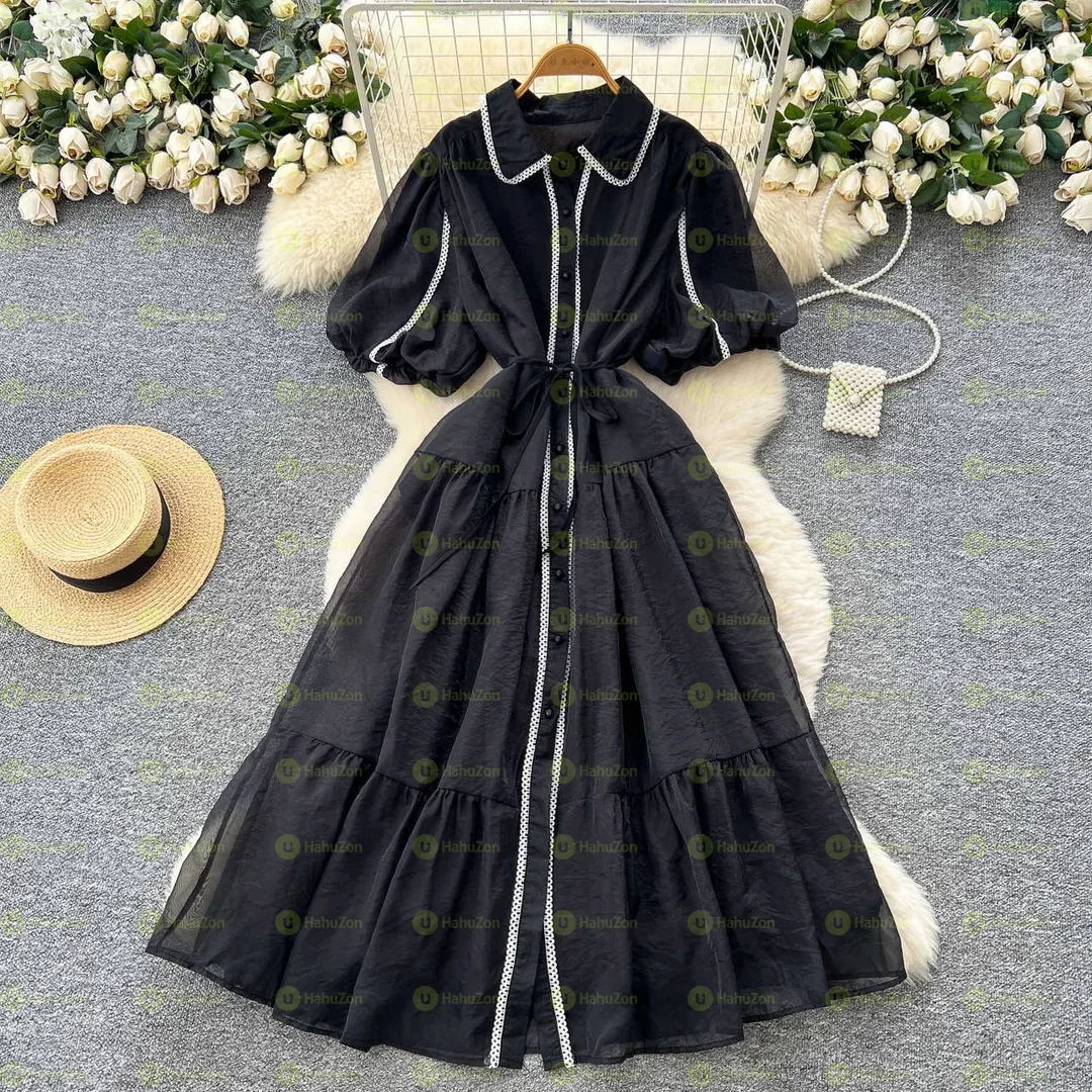 Women's Fashion Chiffon Long Dress