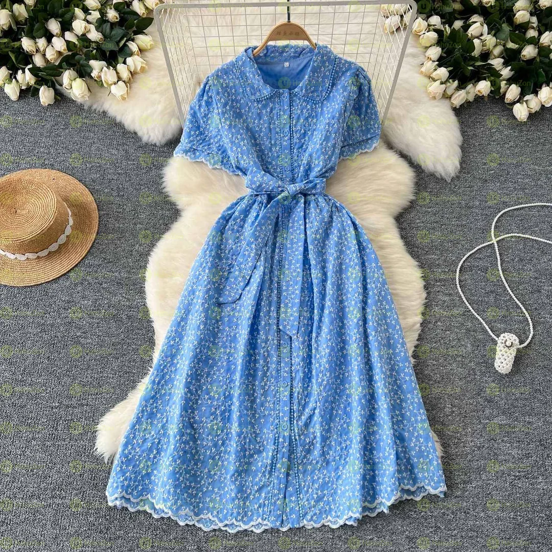 Floral Print Women's Fashion Dress