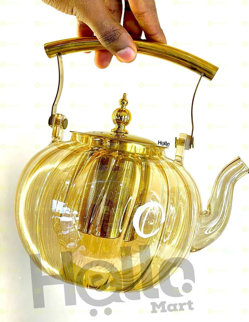 ከፍተኛ ሙቀትን የሚችል የሚጣድ መስታወት ማንቆርቆሪያ