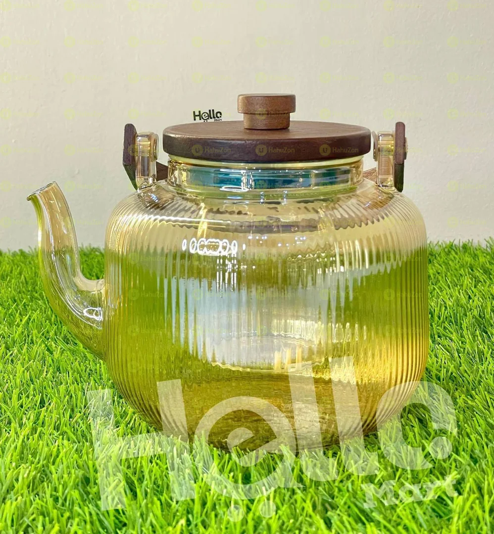 ከፍተኛ ሙቀትን የሚችል የሚጣድ መስታወት ማንቆርቆሪያ