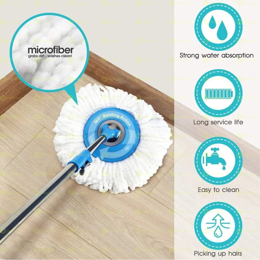 King Spin Mop 360° Microfiber Mop