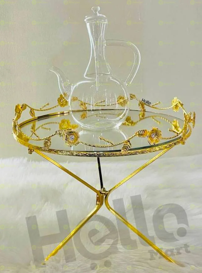 ከፍተኛ ሙቀትን የሚችል የሚጣድ መስታወት ጀበና