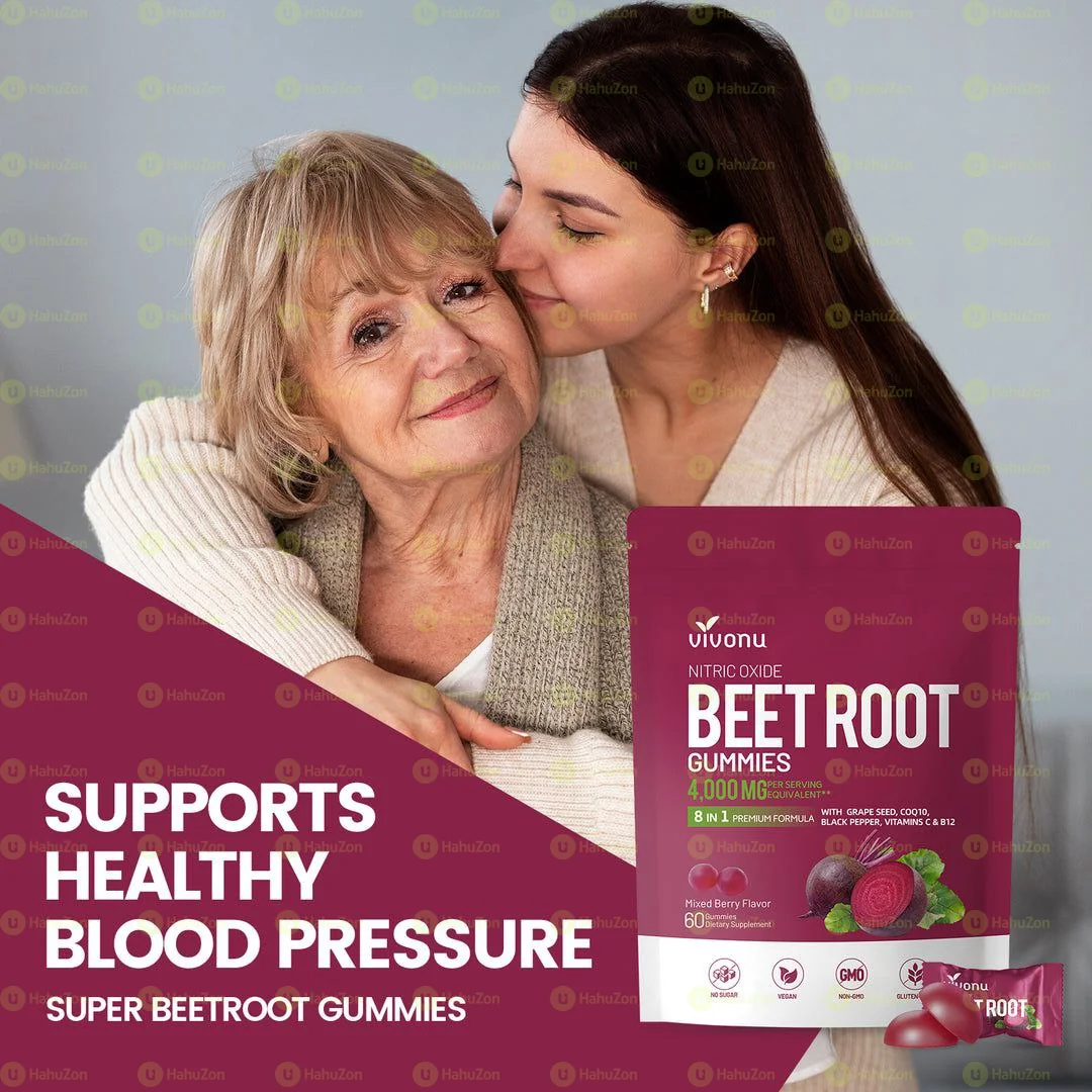 Super Beetroot Gummies 8-in-1