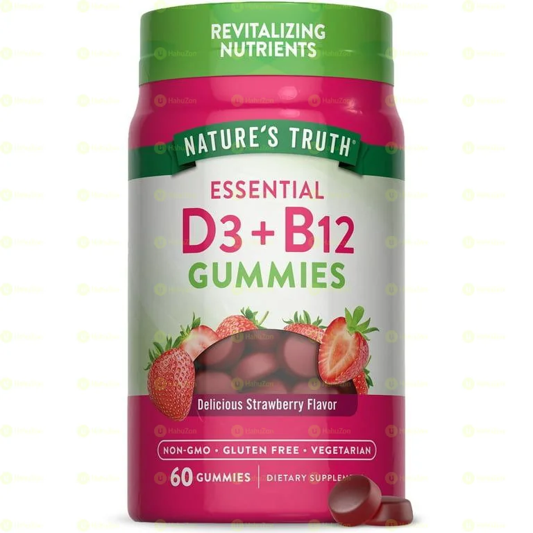 Vitamin D3 and B12 Gummies