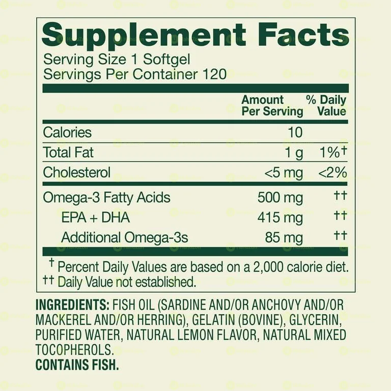 Spring Valley Daily Maintenance Omega-3