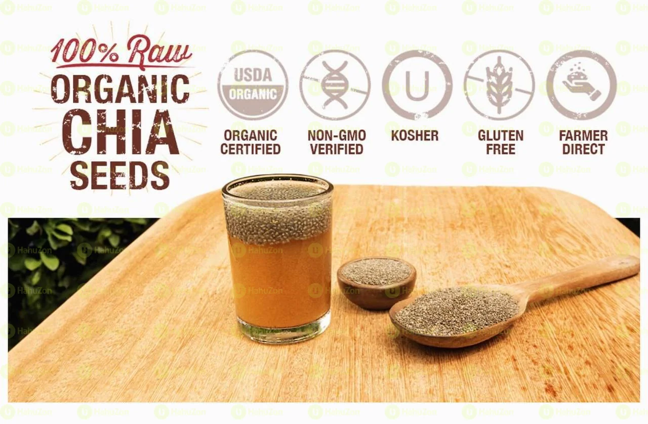 Mayorga Organic Chia Seeds USDA Organic NON-Gmo verified