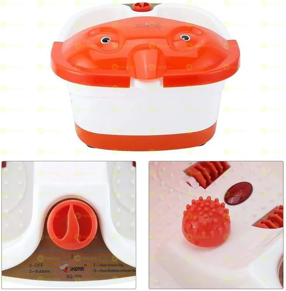 በኤሌክትሪክ የሚሰራ የእግር ማጠቢያ እና ማሳጅ ማድረጊያ