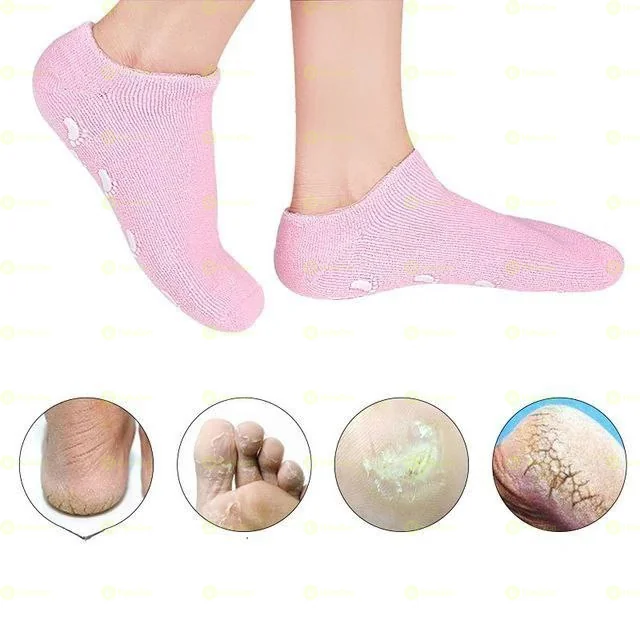 Soft Moisturizing Gel Socks Foot Care
