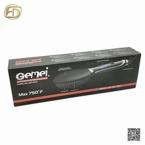 ProGemei® professional Hair Straightener Brush