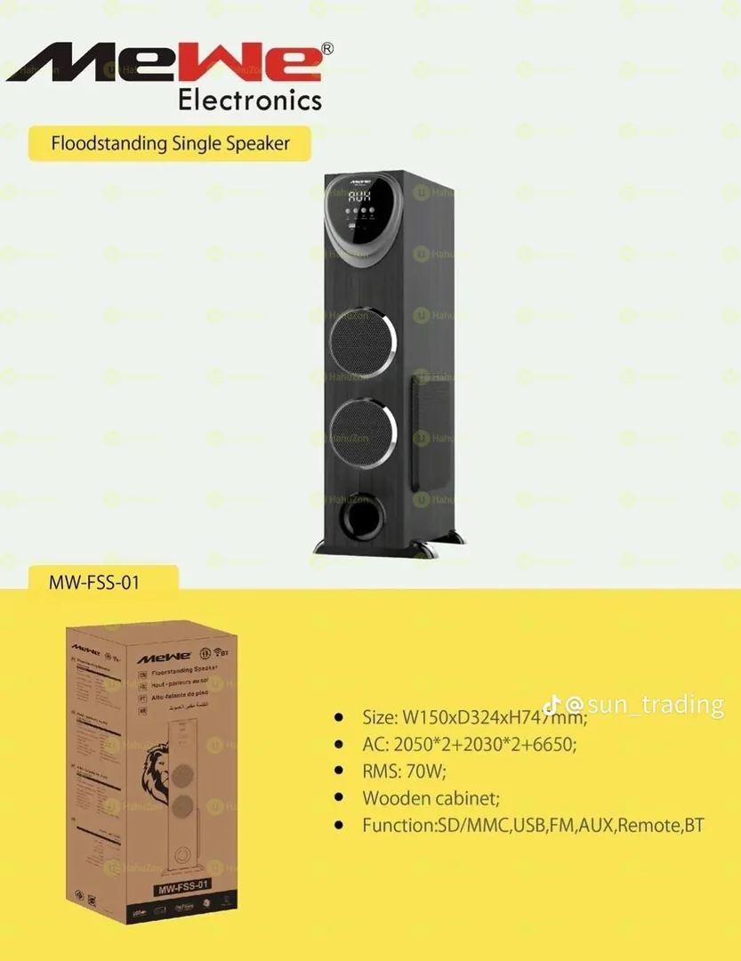 MEWE Floor Standing Speaker