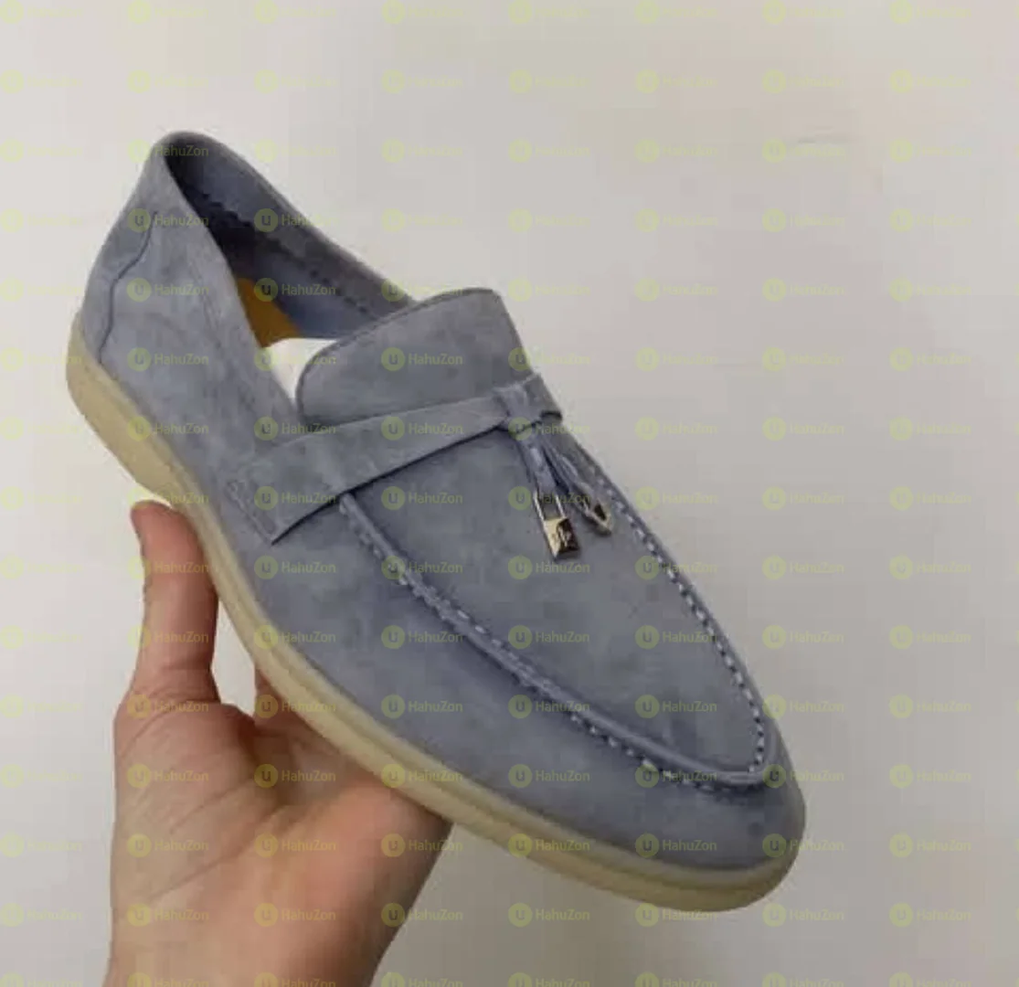 0riginal Loro Piana Summer Walk Loafers Shoes