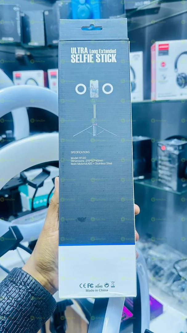 Ultra Long Extended Selfie Stick H12D