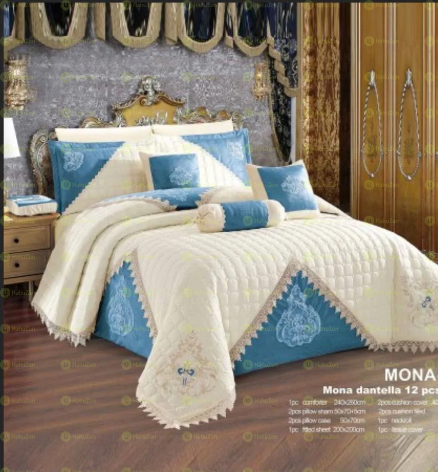 Comforter Mona Dantella 12 Pcs Set