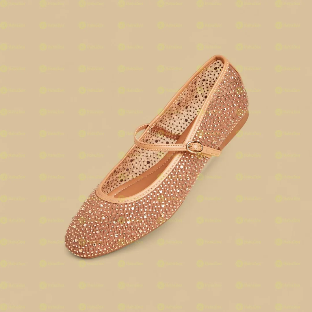 MAX Embellished Ballerina Women's Shoes