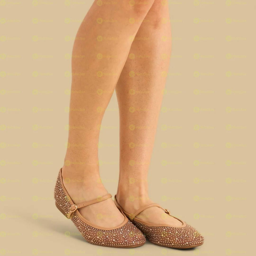 MAX Embellished Ballerina Women's Shoes