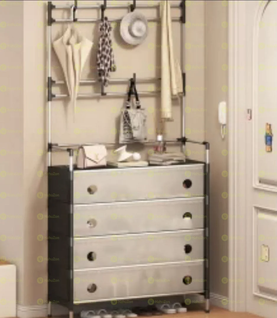 Multifunctional Shoe and Hat Rack