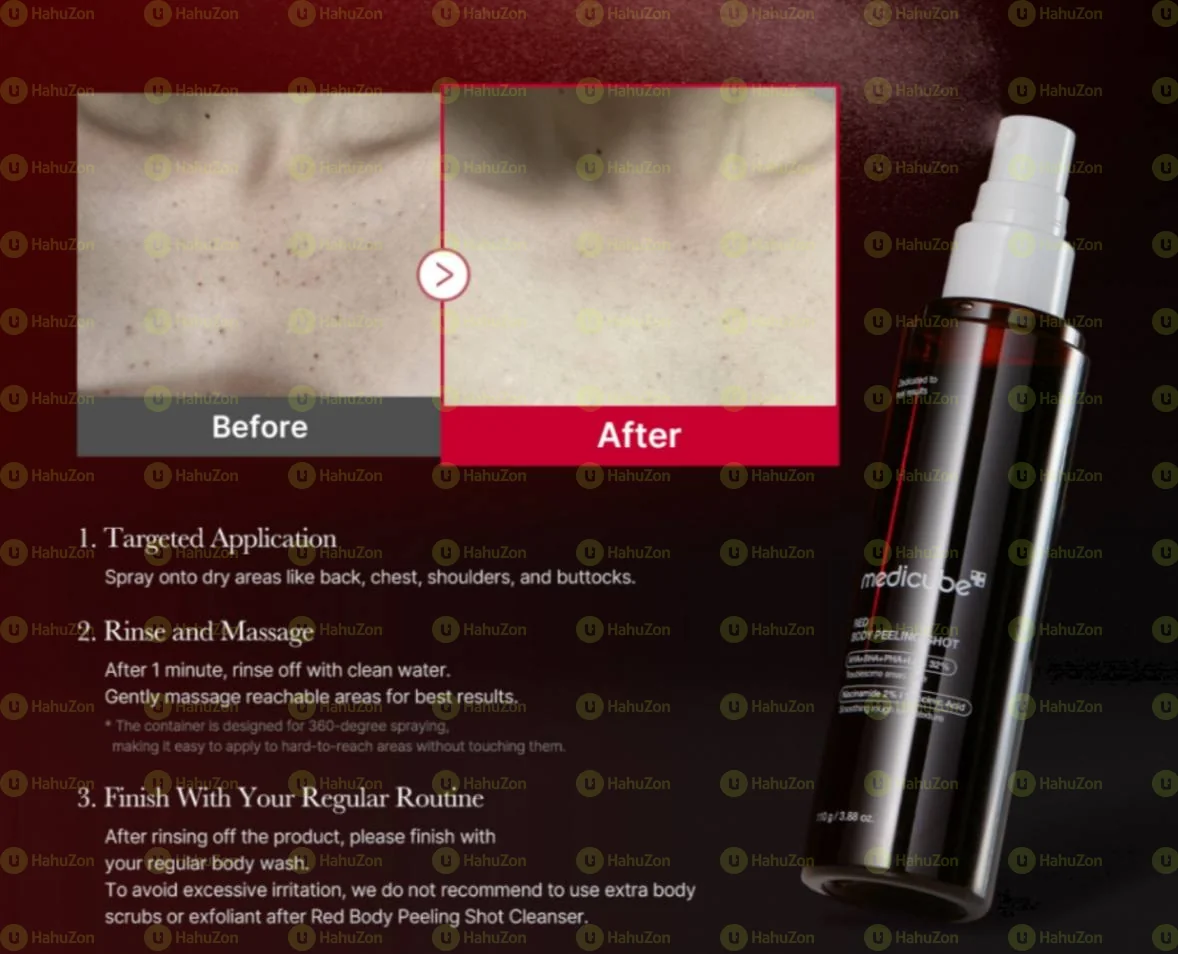 MEDICUBE RED BODY PEELING SHOT