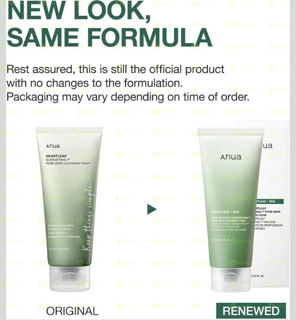 ANUA-HEARTLEAF QUERCETINOL PORE DEEP CLEANSING FOAM