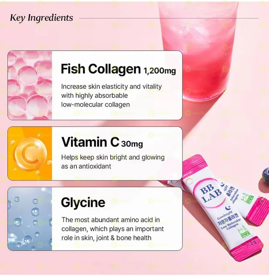 BB LAB Good Night Low Molecular Collagen Powder Stick Supplement