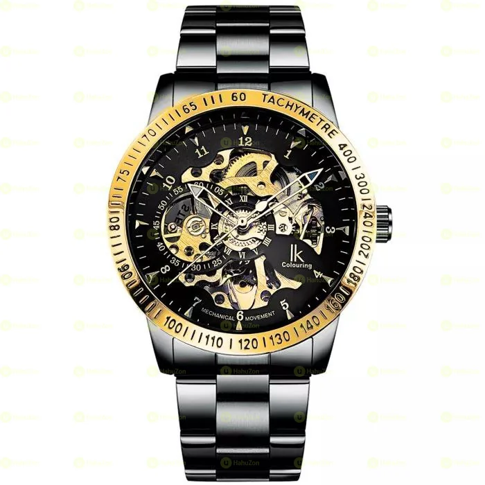 IK Coloring Skeleton Men's Watches