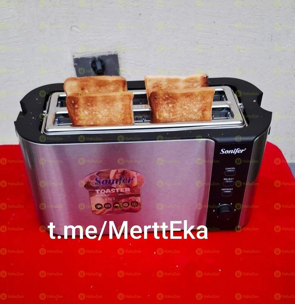 4 የዳቦ ስላይሶችን በአንድ ግዜ የሚያሞቅ