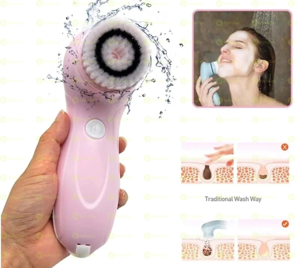 Mora 4 in 1 Facial Skin Car Cleansing