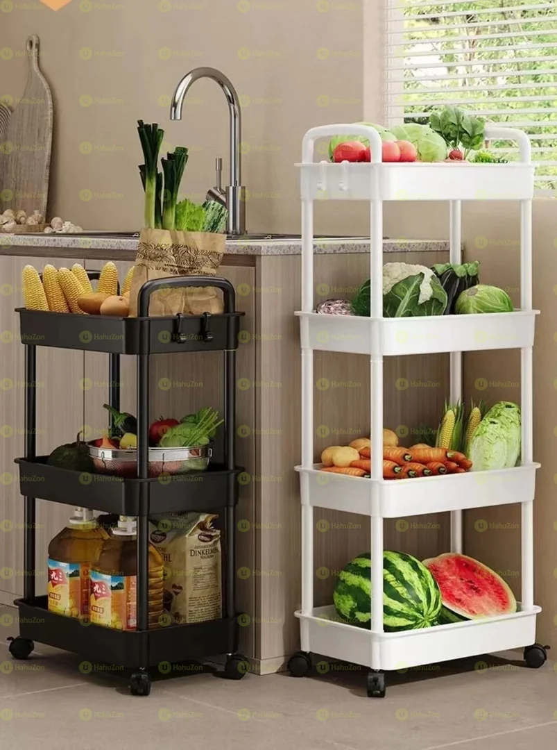 ከፕላስቲክ የተሰራ በቀላሉ የሚገጣጠም ሼልፍ