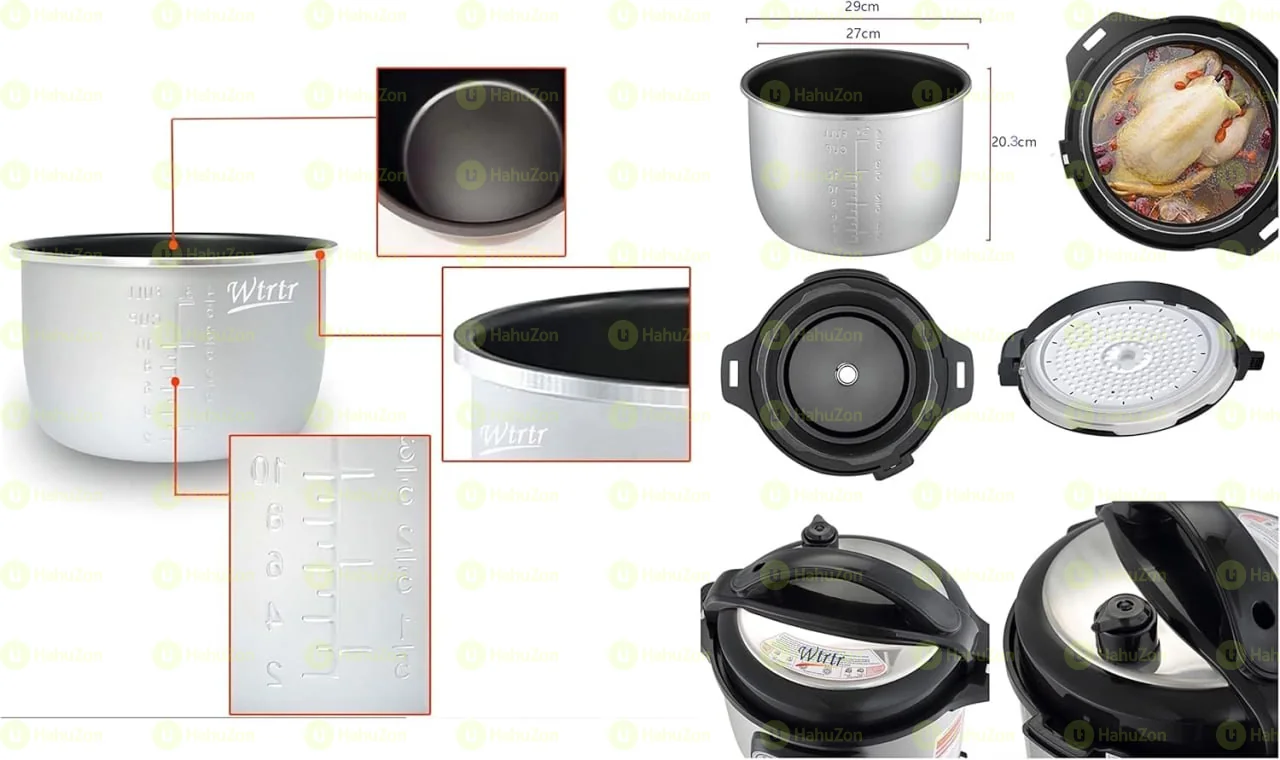 Wtrtr 13 Liters Pressure Cooker