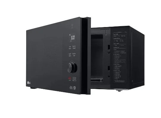 LG Black Microwave Oven with Grill 42L