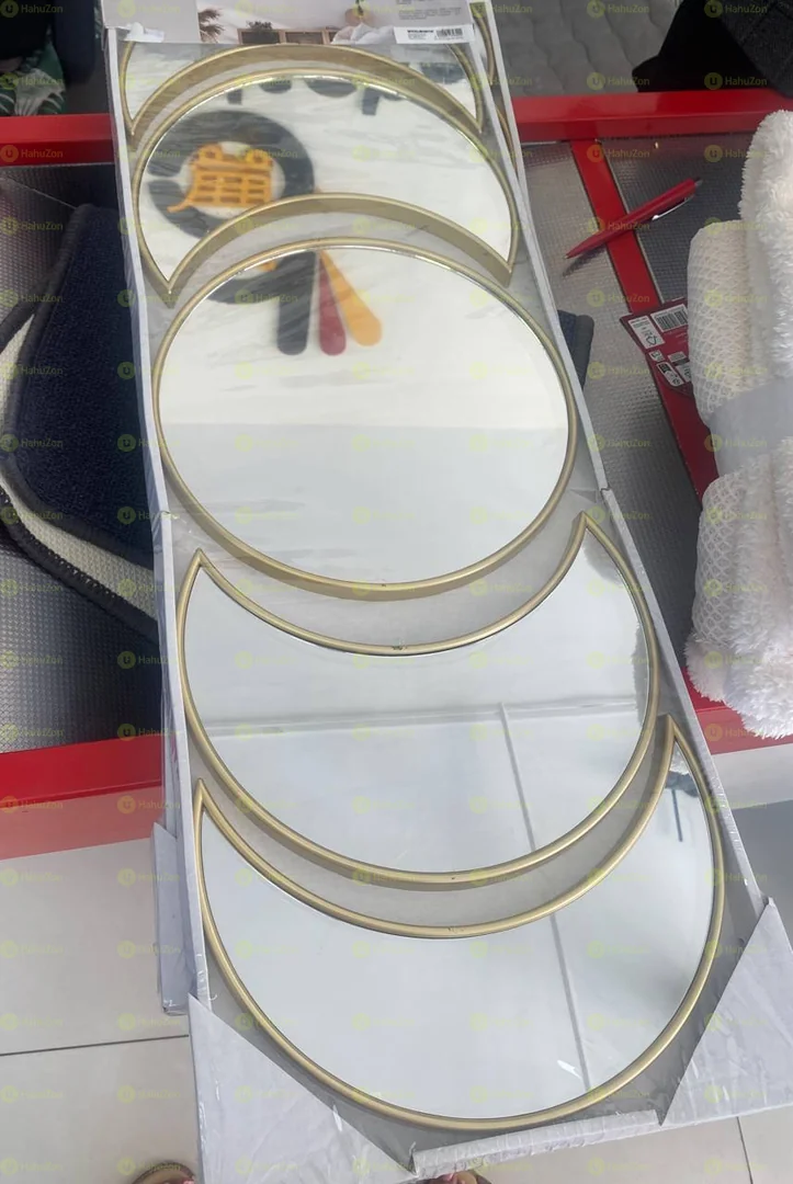 Golden Mood Phase Wall Mirror