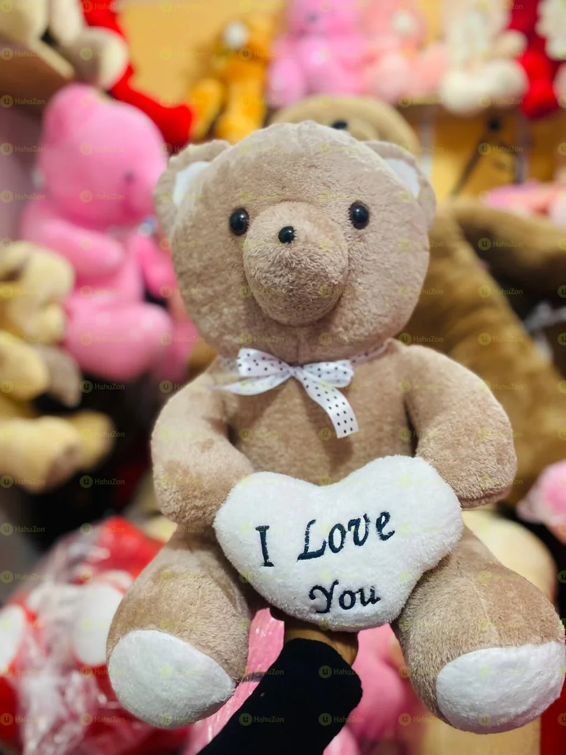 Small Brown I Love You Toy