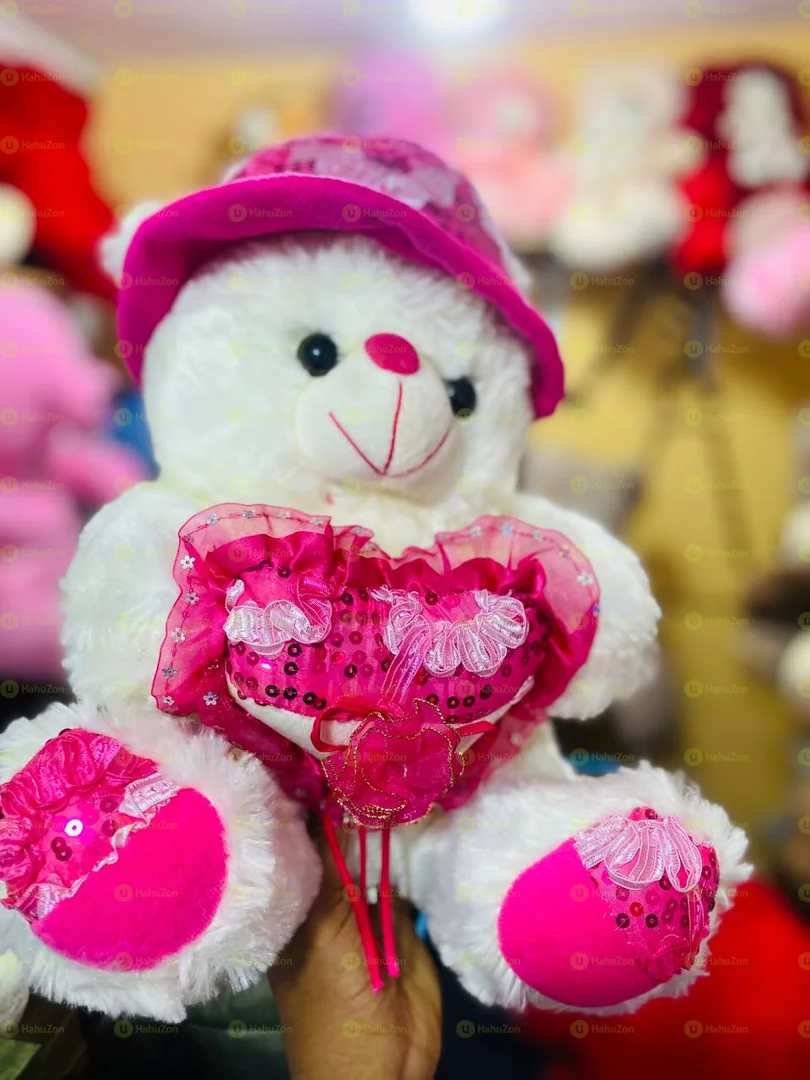 Small Pink&White I Love You Toy