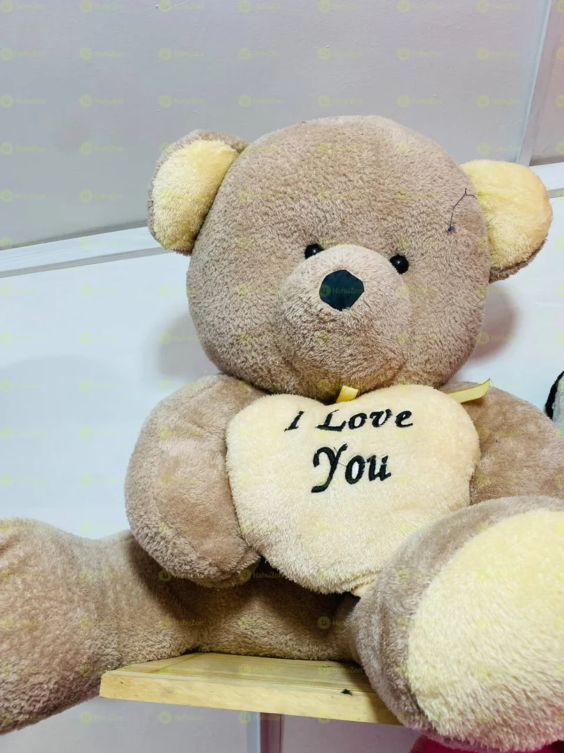 Medium Brown I Love You Toy
