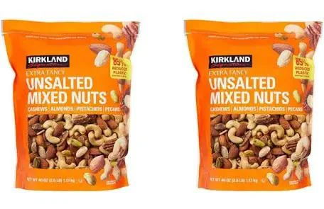 Kirkland Signature Extra Fancy Mixed Nuts Unsalted