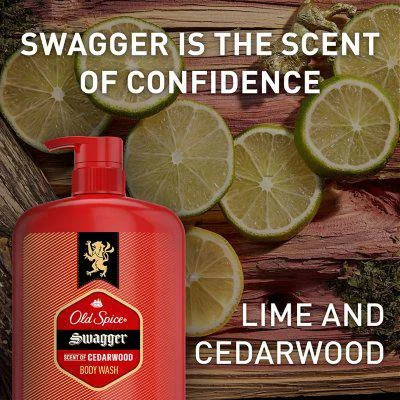 Old Spice Swagger Scent of Cedarwood Men's Body Wash
