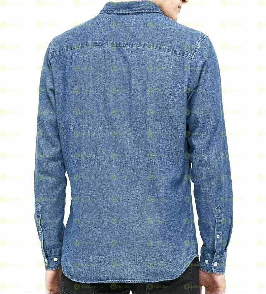 Denim Oversize Men's Shirt