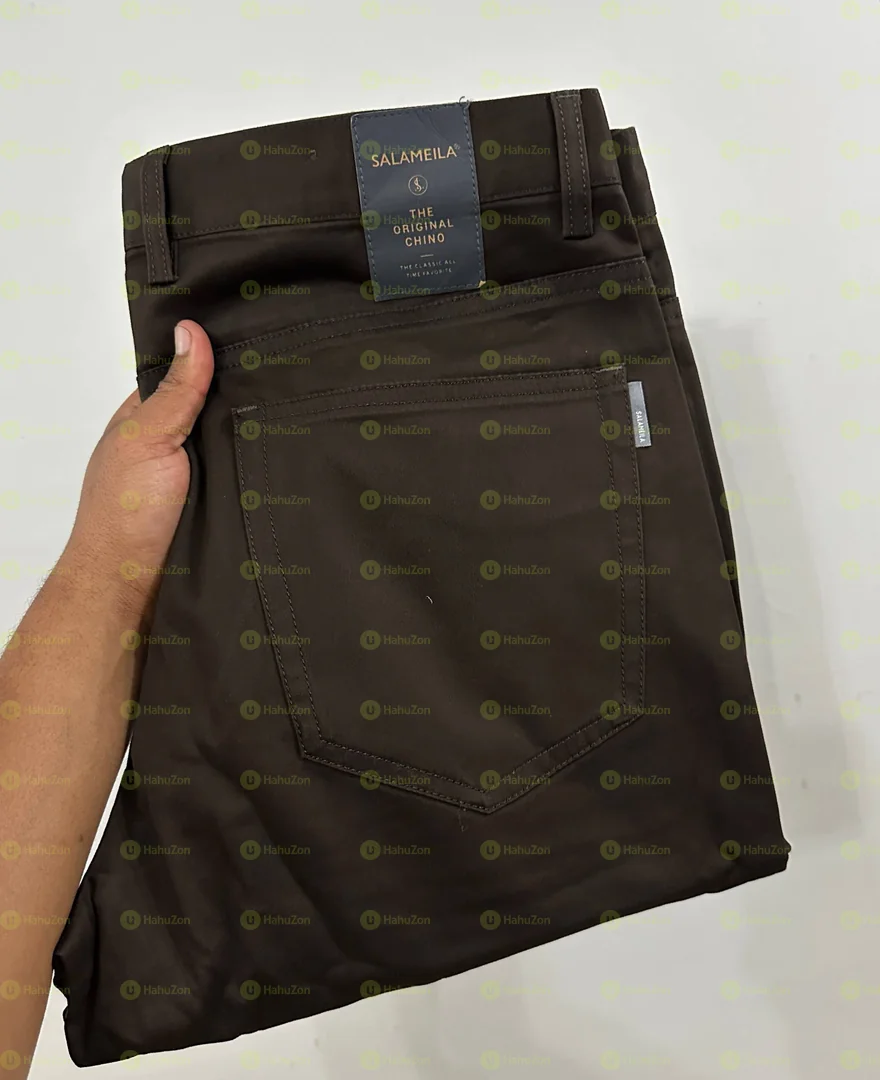 Khaki Linen Orginal Men's Trousers