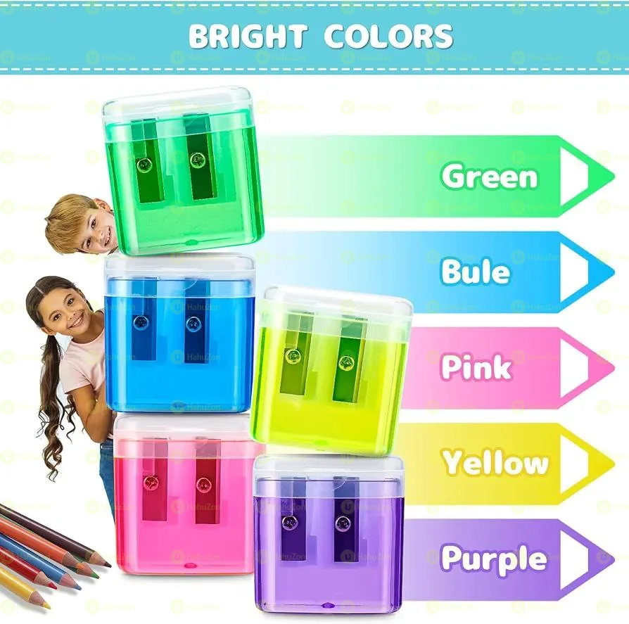 100 Pack Pencil Sharpeners Bulk