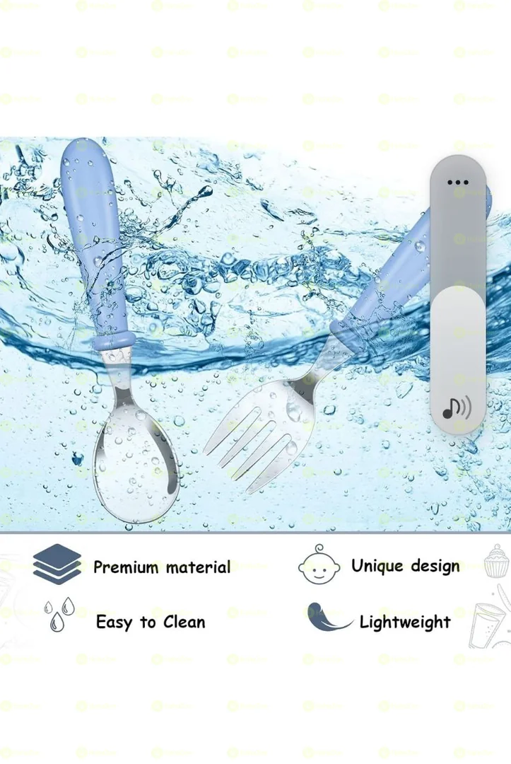 Kids Silverware Set Stainless Steel Baby Forks and Spoons