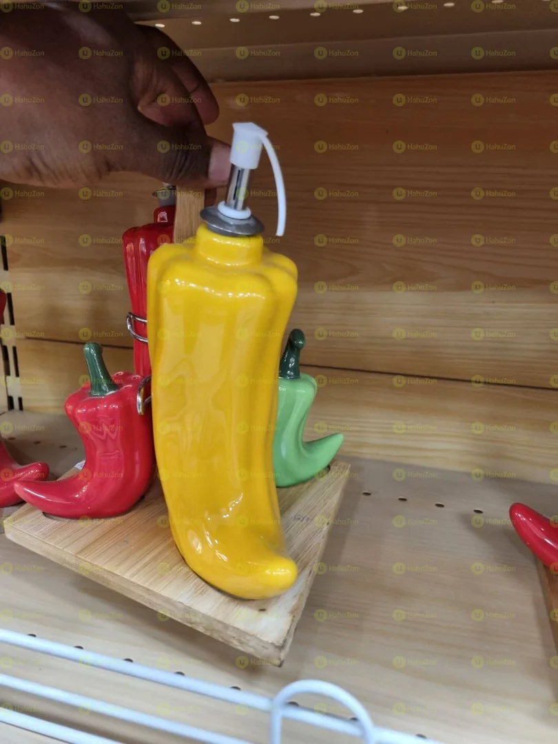 High Quality 4 Pieces Chili Style Condiment Set