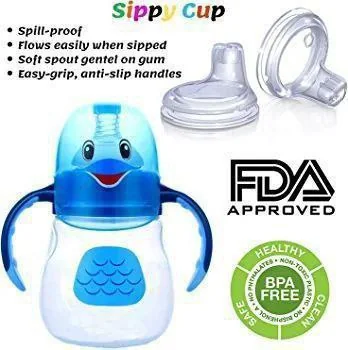 Sippy Cup With Feeding Bottle