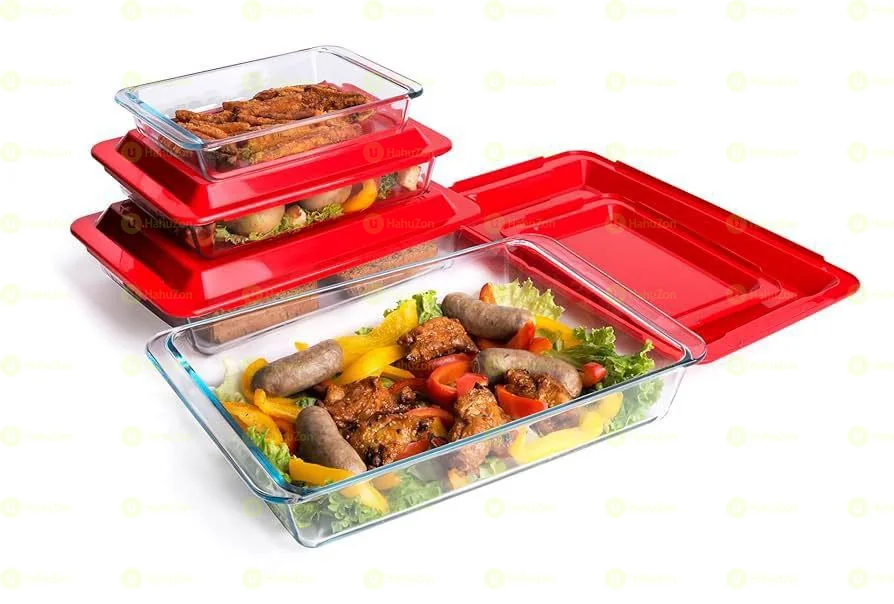 ባለብዙ-ጥቅም የመስታወት ማብሰያ እና ማቆያ እቃዎች