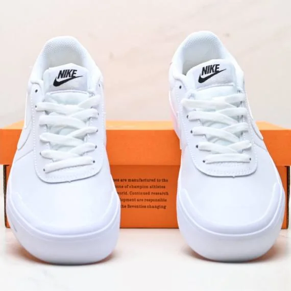 Nike Court Shot Triple White Low Top Men's Shoes
