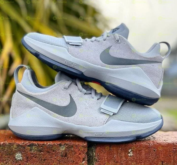 Nike PG 1 Glacier Grey Midnight Navy Armory Low Top Men's Shoes