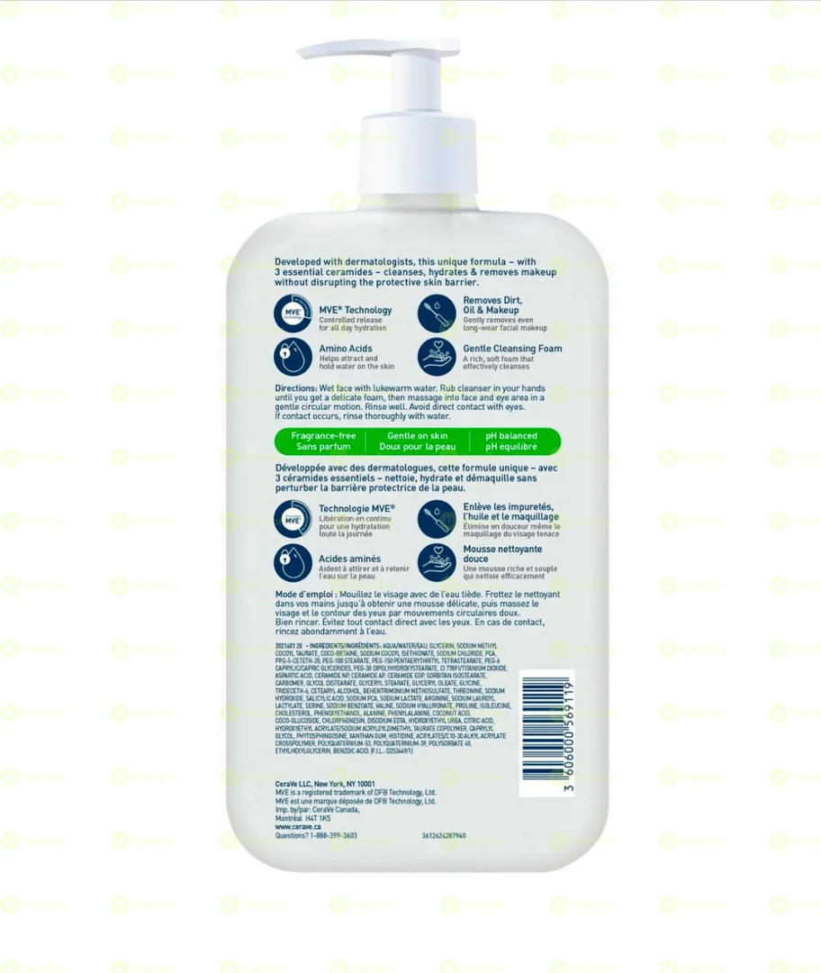 CeraVe Hydrating Cream To Foam Cleanser