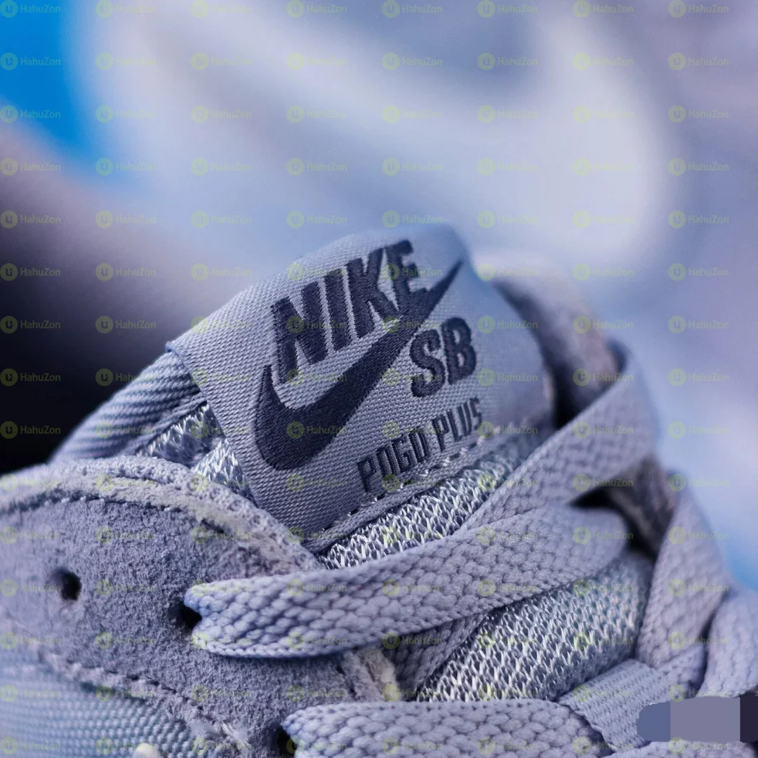 Nike SB Air Pogo Plus Baby Blue White Low Top Women's Shoes