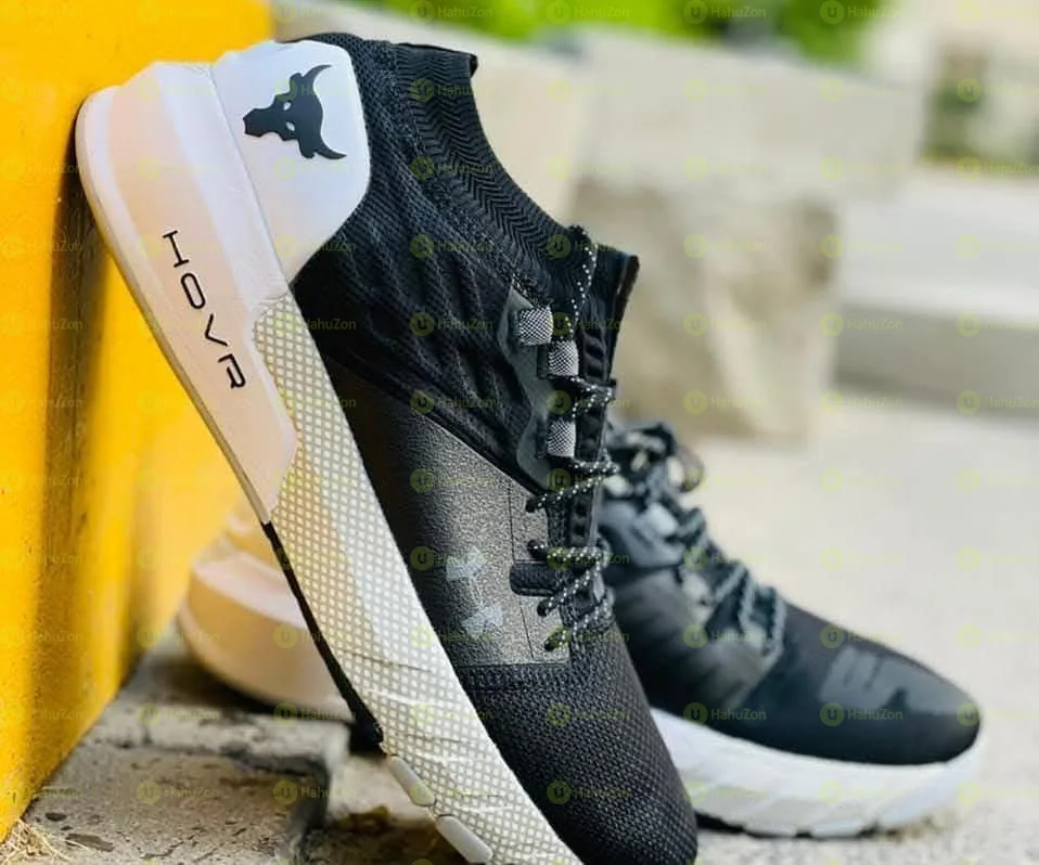 Under Armour Project Rock 2 Black White Men's Shoes