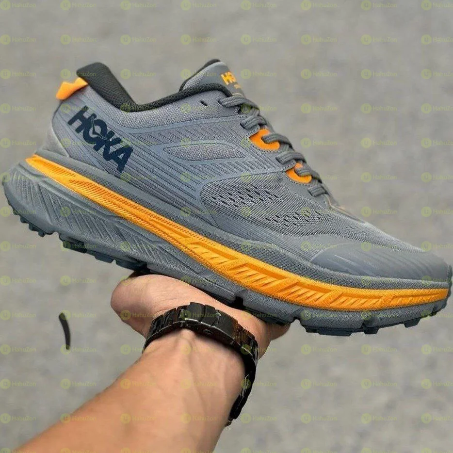 Hoka Stinson Frost Gray Men's Shoes